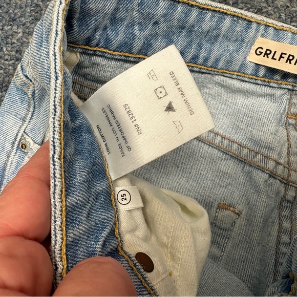 GRLFRND Light Wash Straight Leg Jeans - Picture 4 of 10